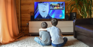 Watching TV
